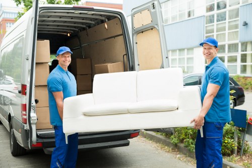 House movers planning a local move in Merton Park