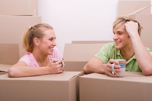 Removal team planning a local house move in Merton Park