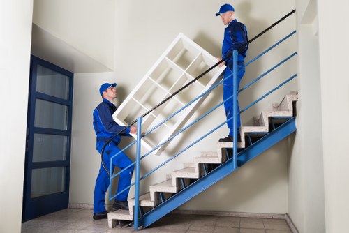 Packing office equipment for relocation