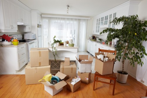 Removal van service for homes in Merton Park