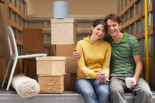 Careful packing and furniture protection for a flat removal