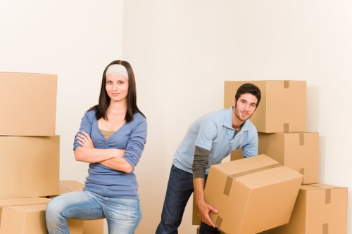 Local removal team helping with a move near Merton Park