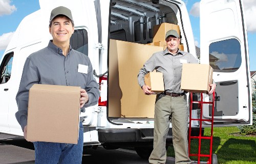 Packing and loading assistance for a Merton Park relocation