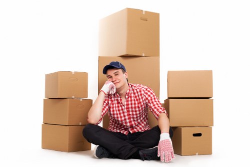 Packing and loading service for a local relocation